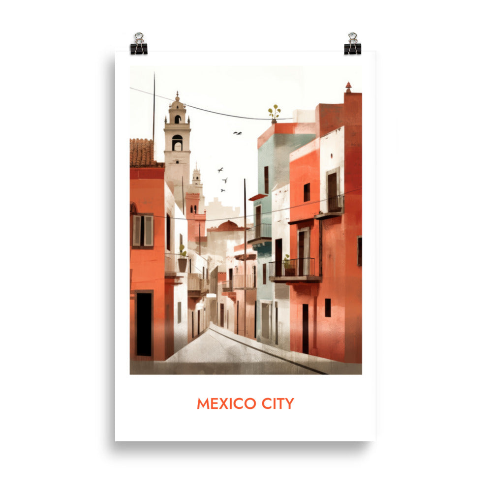 Mexico City - mit Schrift
