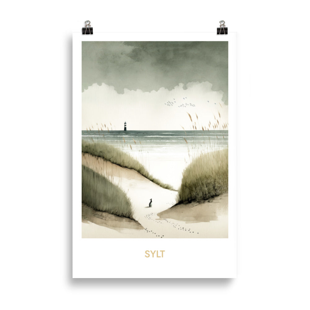 Sylt - mit Schrift