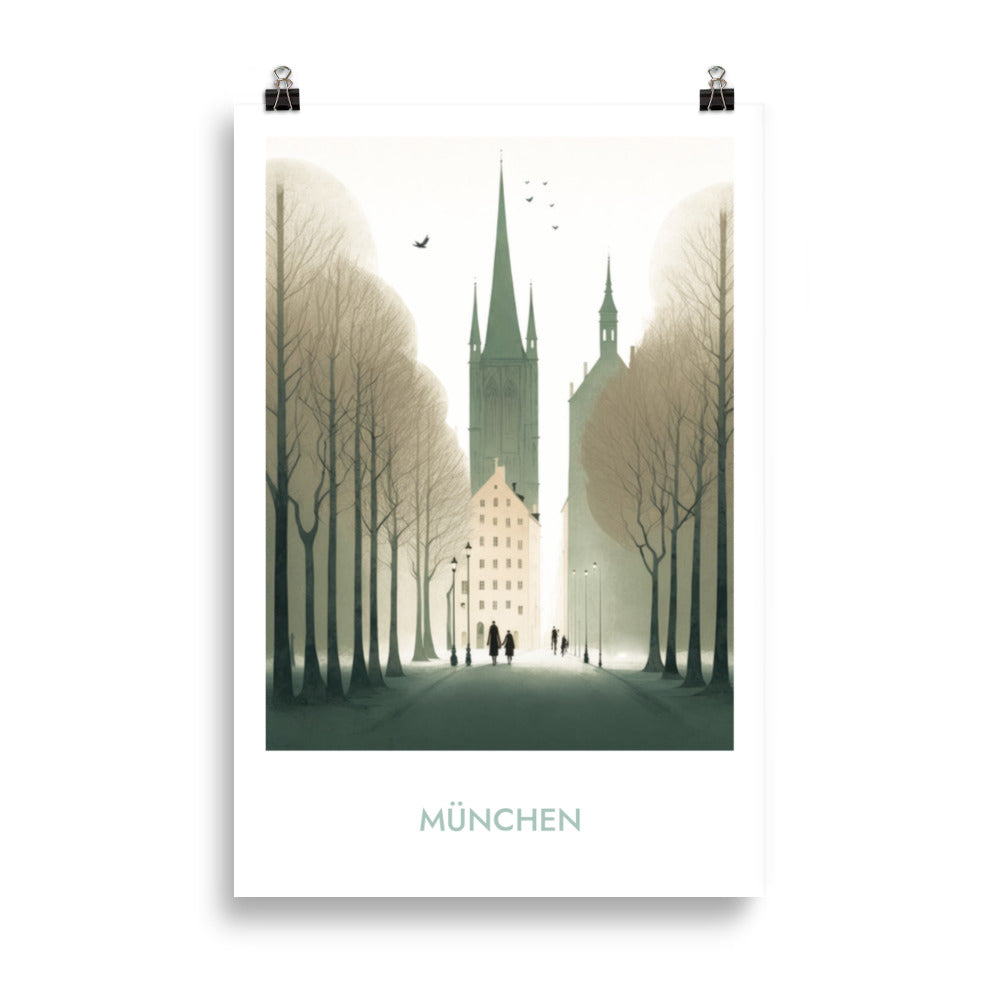 Munich - avec écriture
