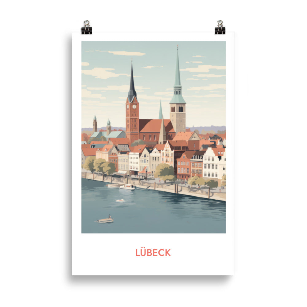 Lübeck - mit Schrift