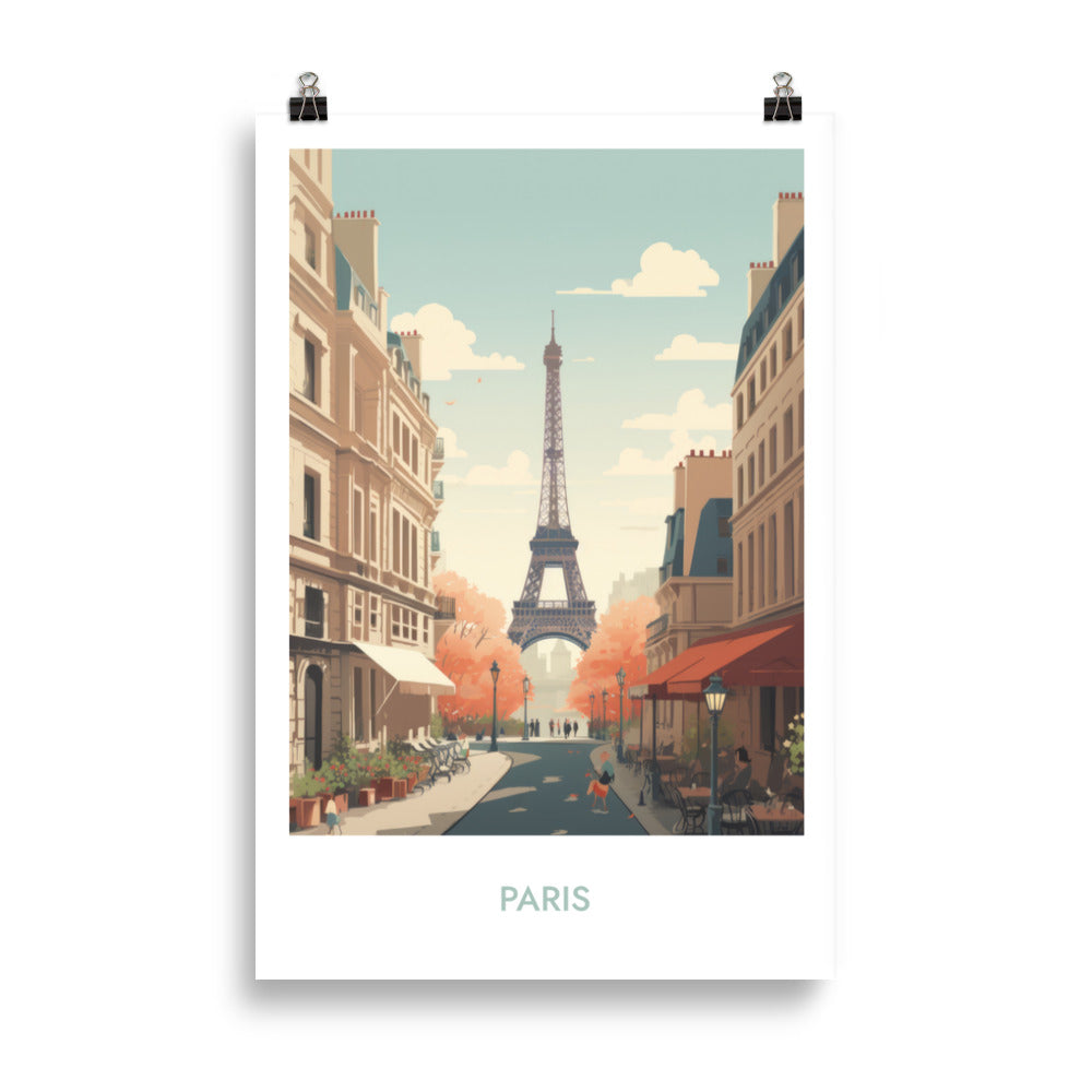 Paris - mit Schrift