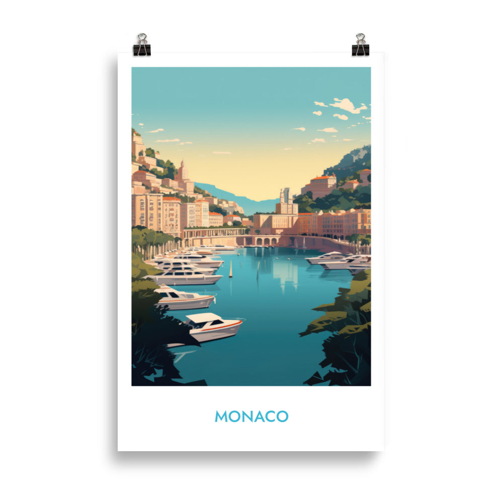 Monaco - avec écriture