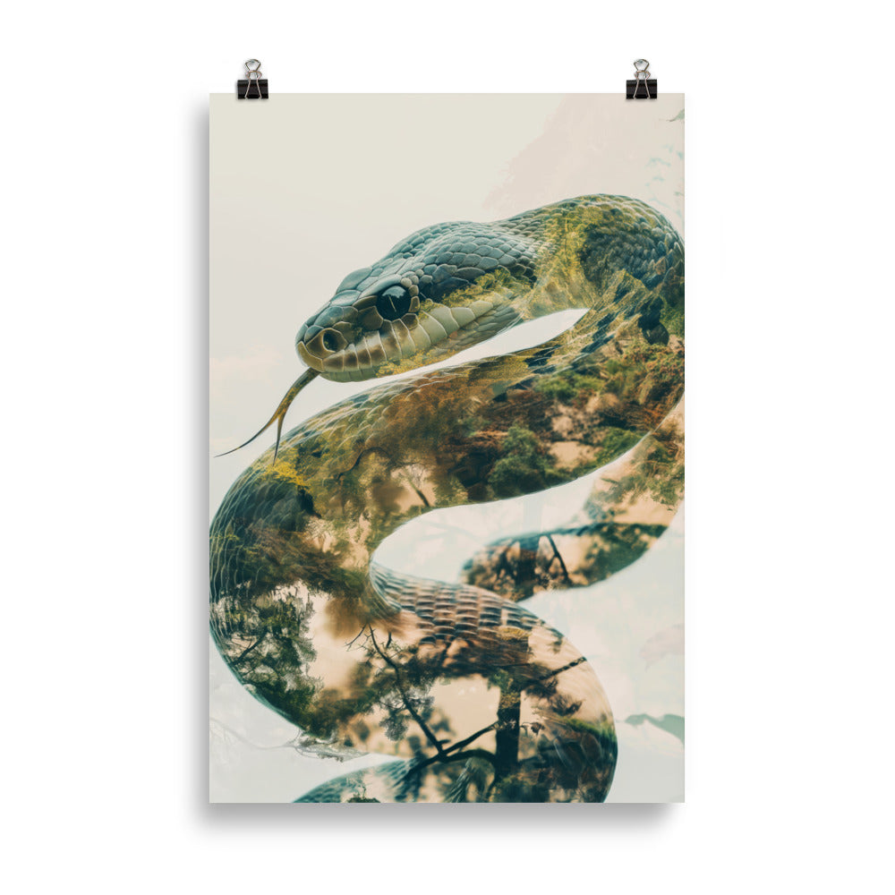 Double exposure snake