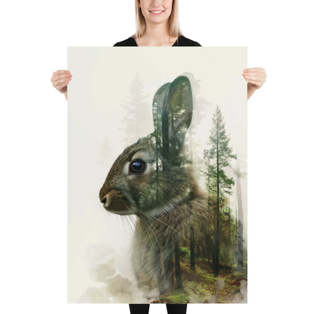 Lapin double exposition 1