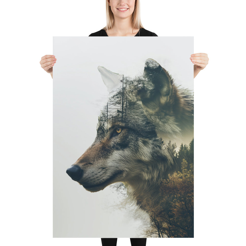 Double exposition loup 3