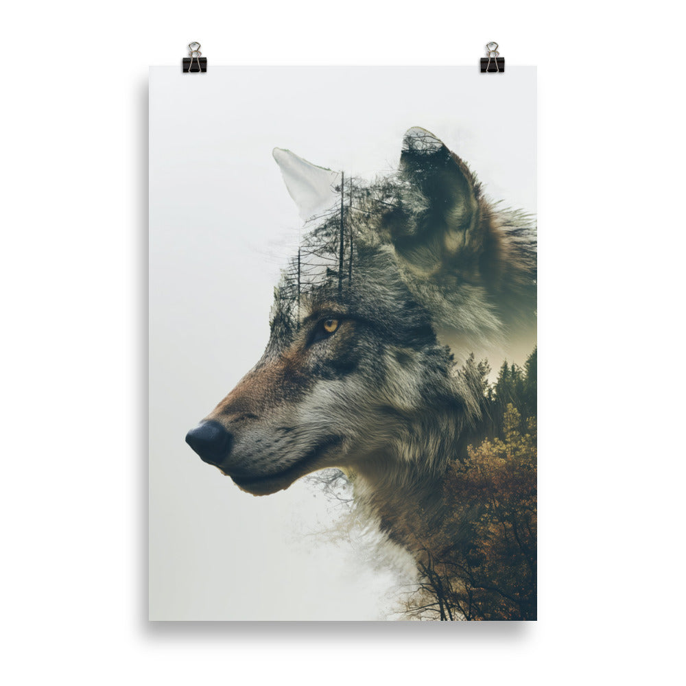 Double exposition loup 3