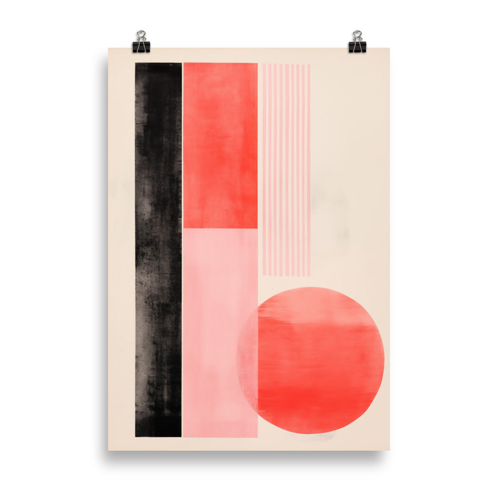 The balance of shape and color