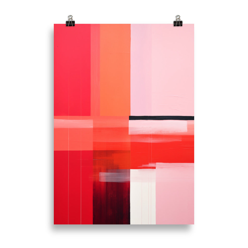 Eruption in red