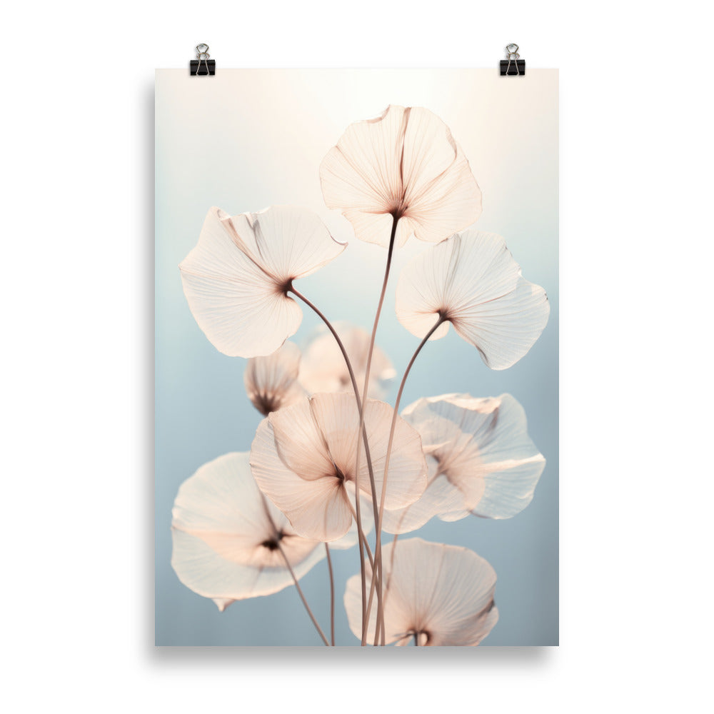 Fleurs en contre-jour