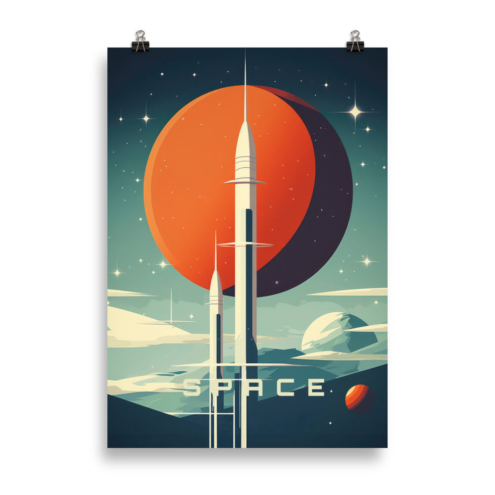 Lancement de fusée