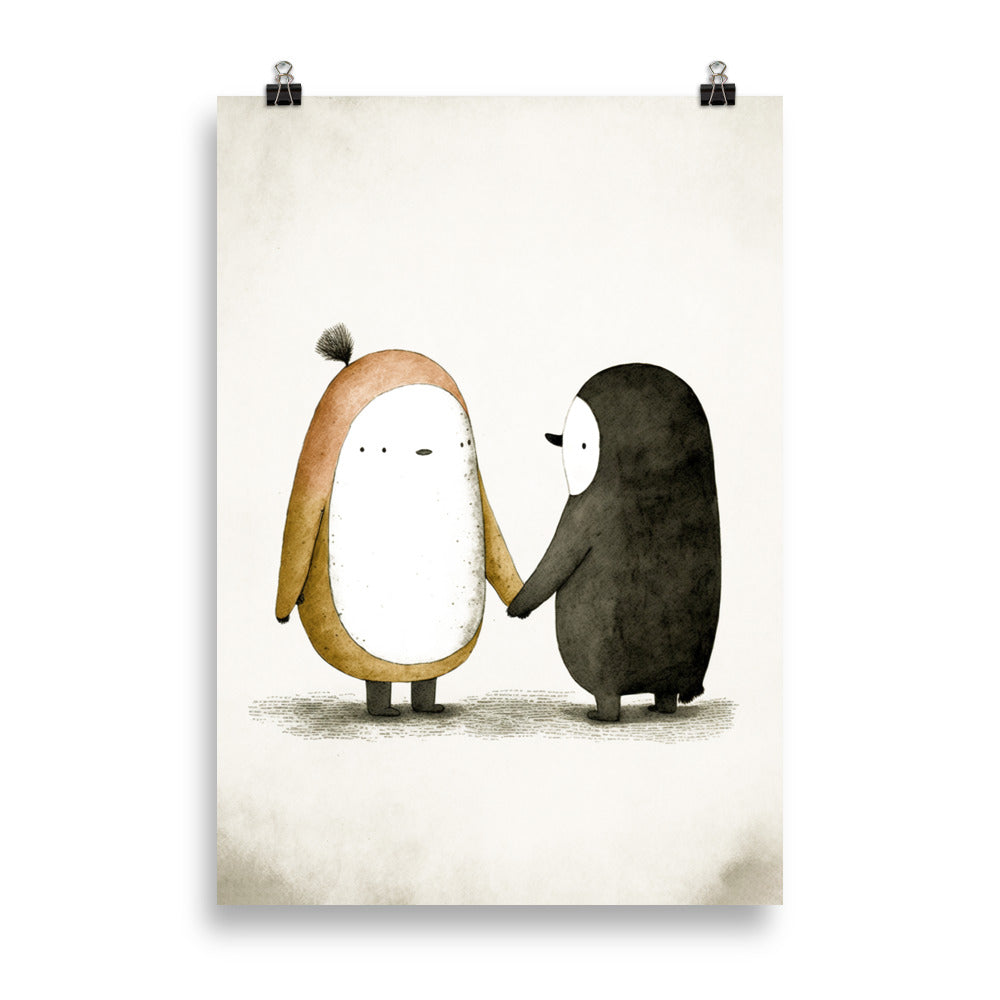 Ensemble de pingouins