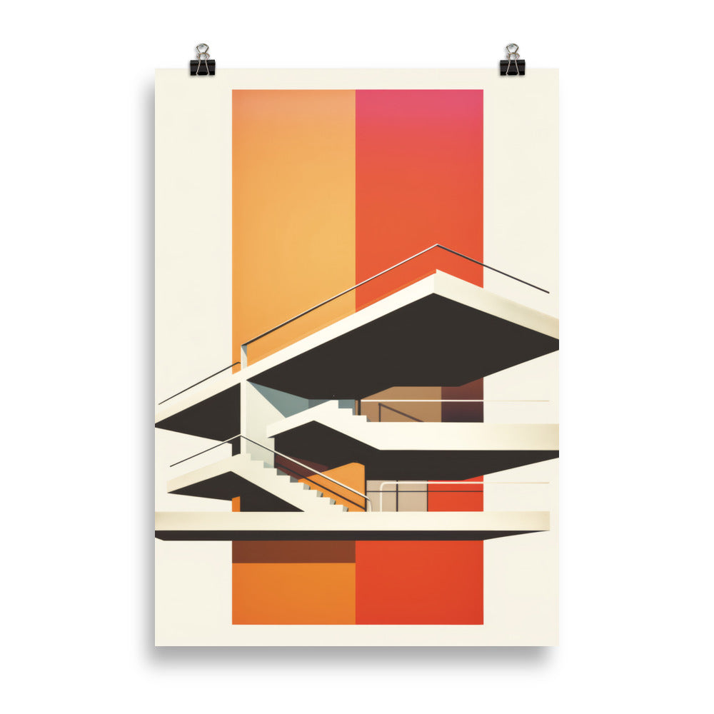 Terrassen und Treppen