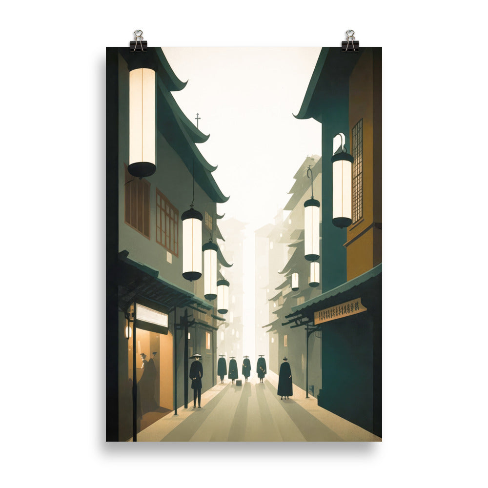 Vue sur la rue