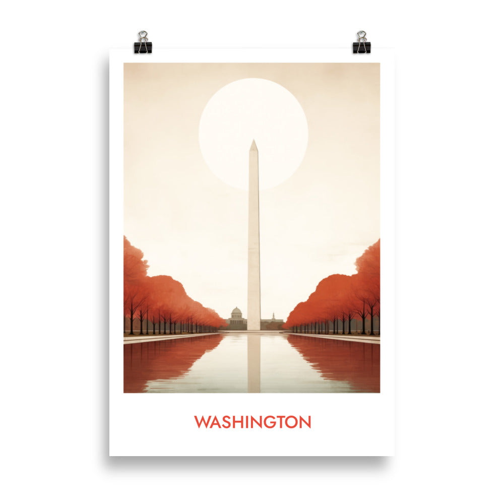 Washington - mit Schrift