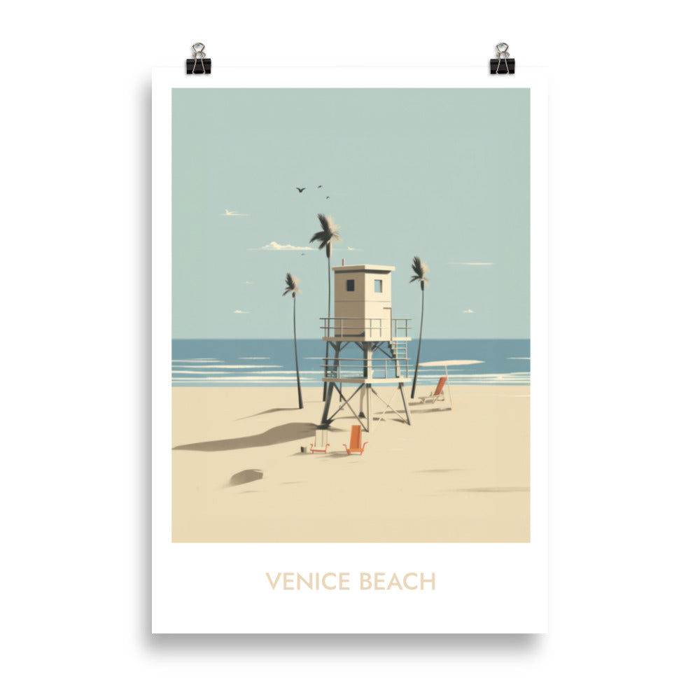 Venice Beach - mit Schrift