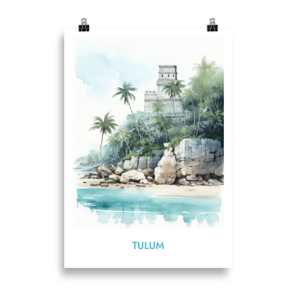 Tulum - avec écriture