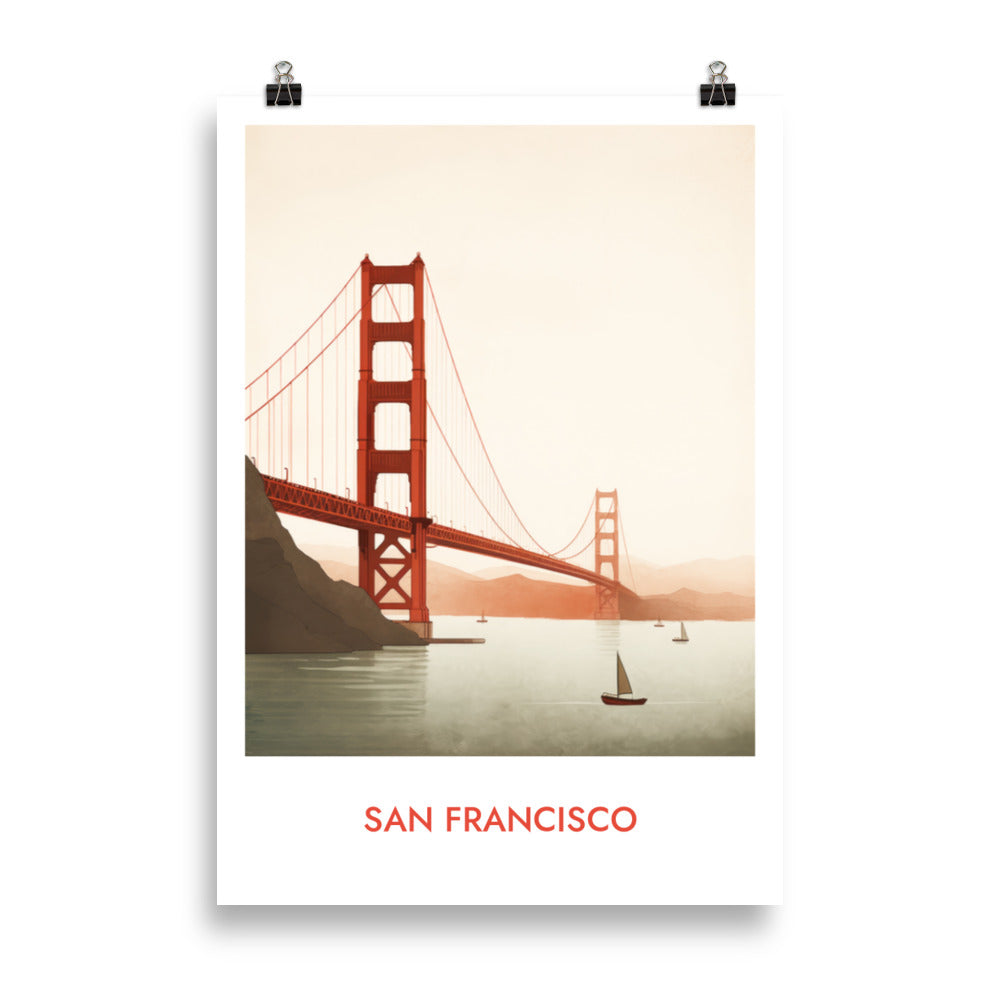 San Francisco - mit Schrift
