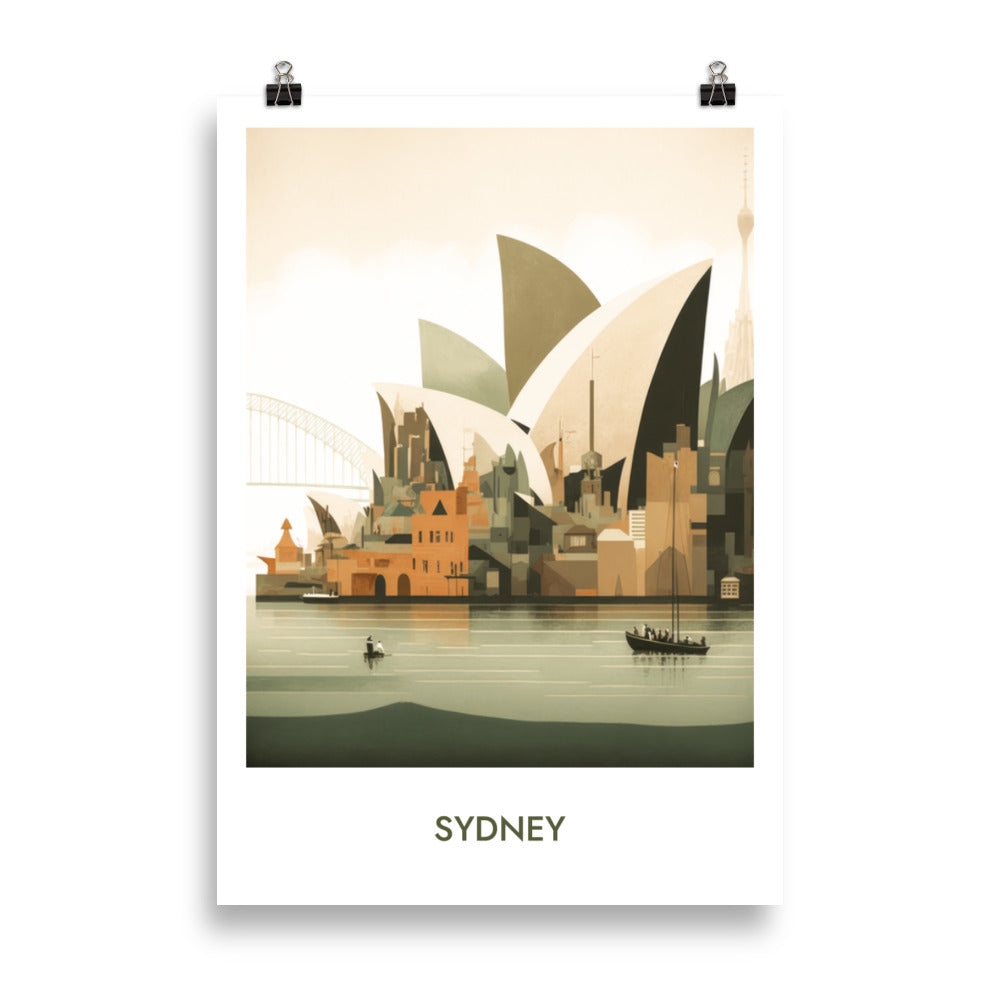 Sydney - mit Schrift