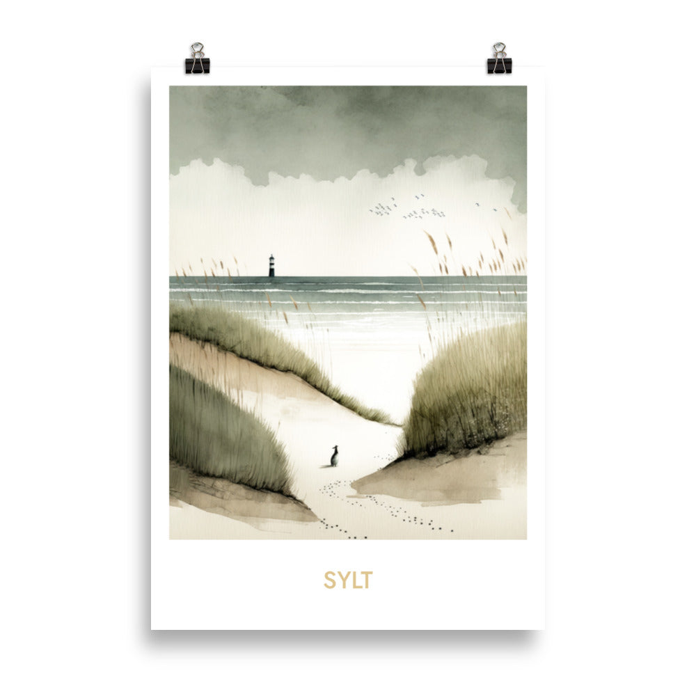 Sylt - mit Schrift