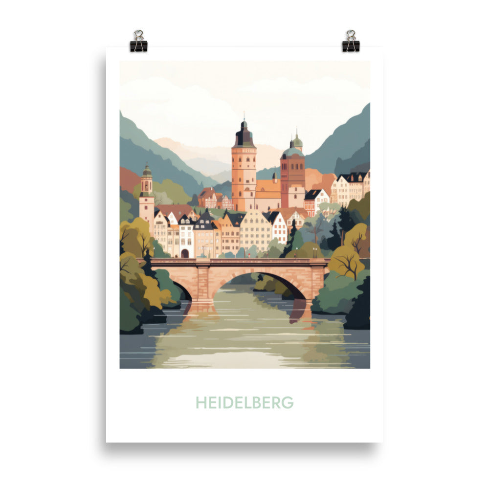 Heidelberg - avec écriture