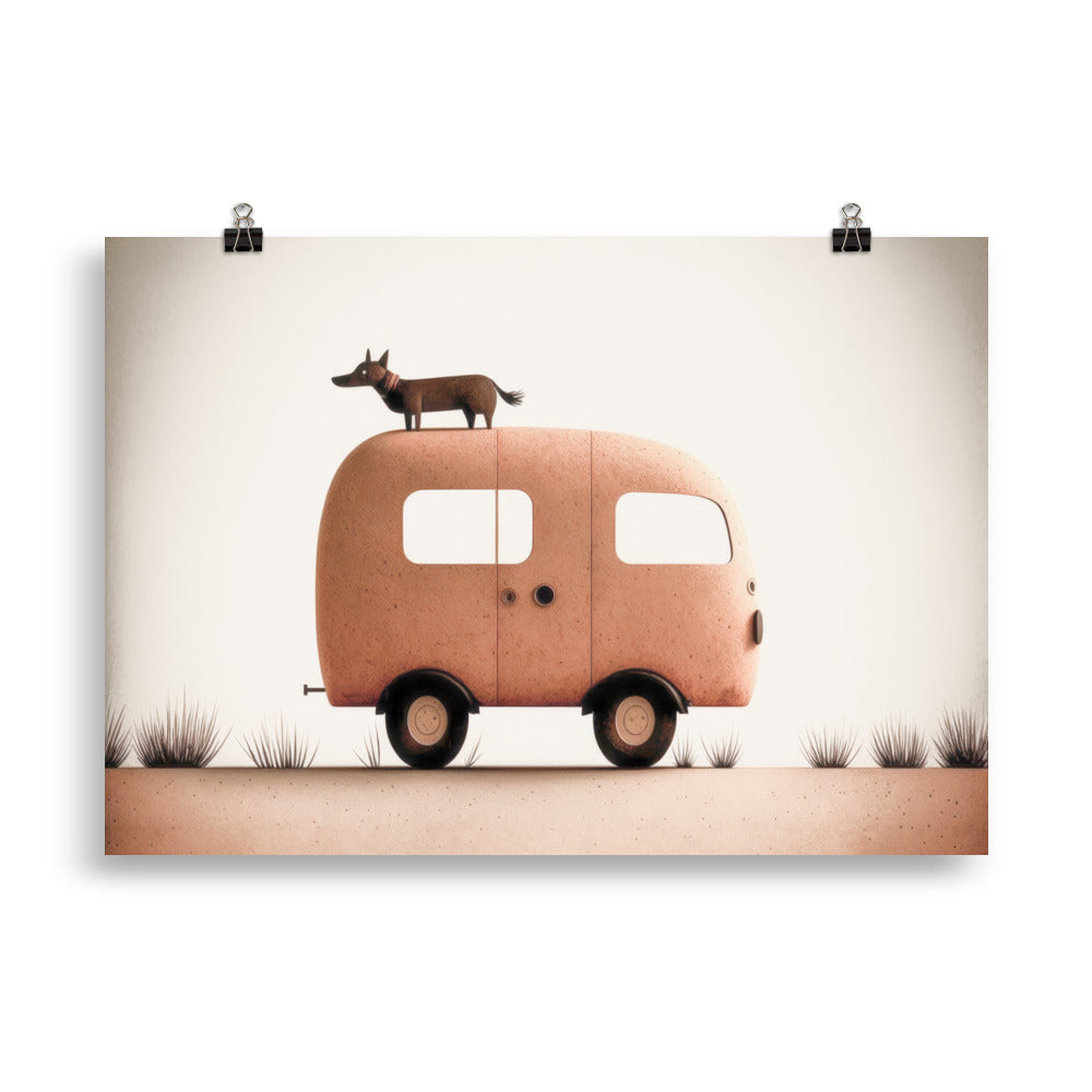 Mobile Hundehütte
