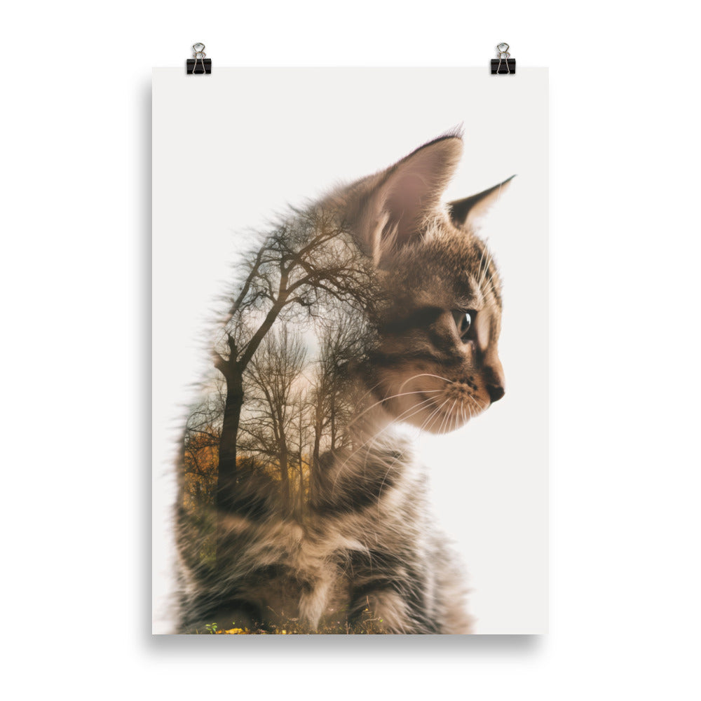 Double exposure kitten 3