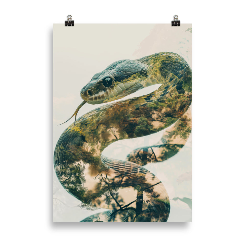 Double exposure snake