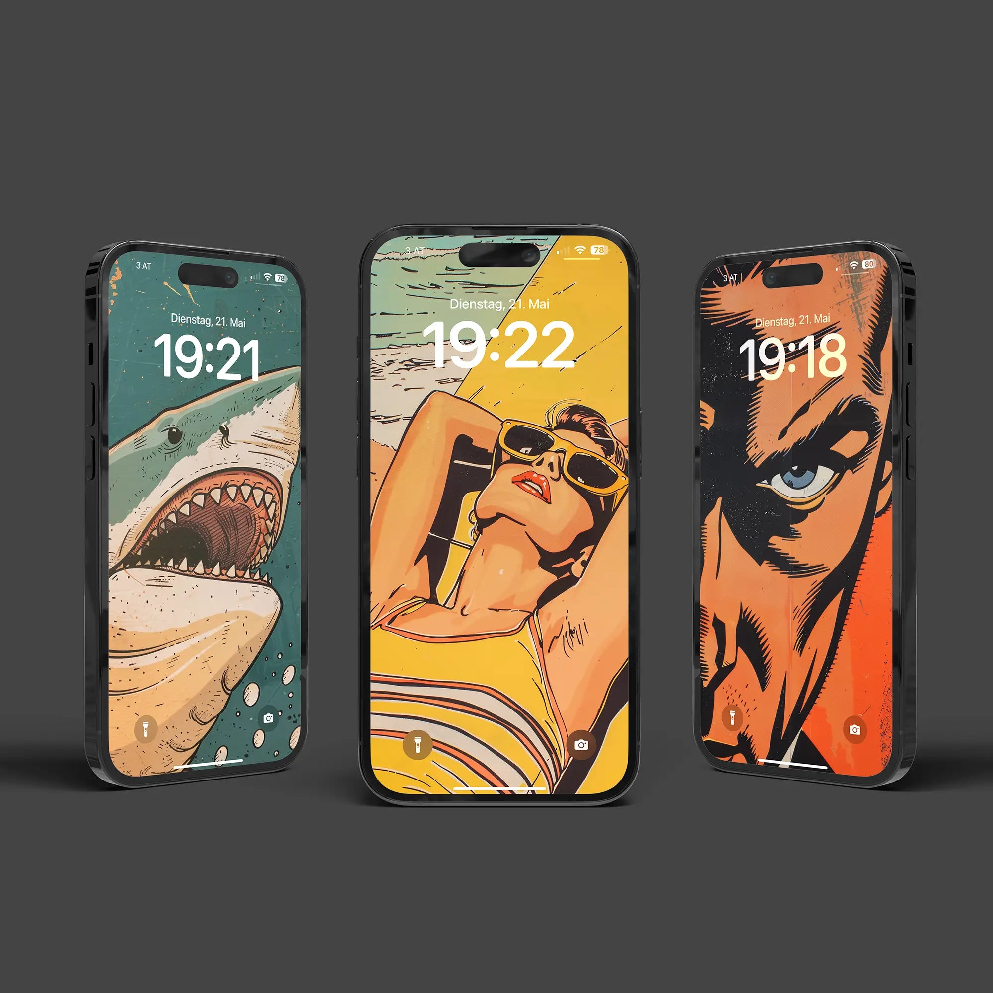 Comic Hintergrundbilder Volume 1