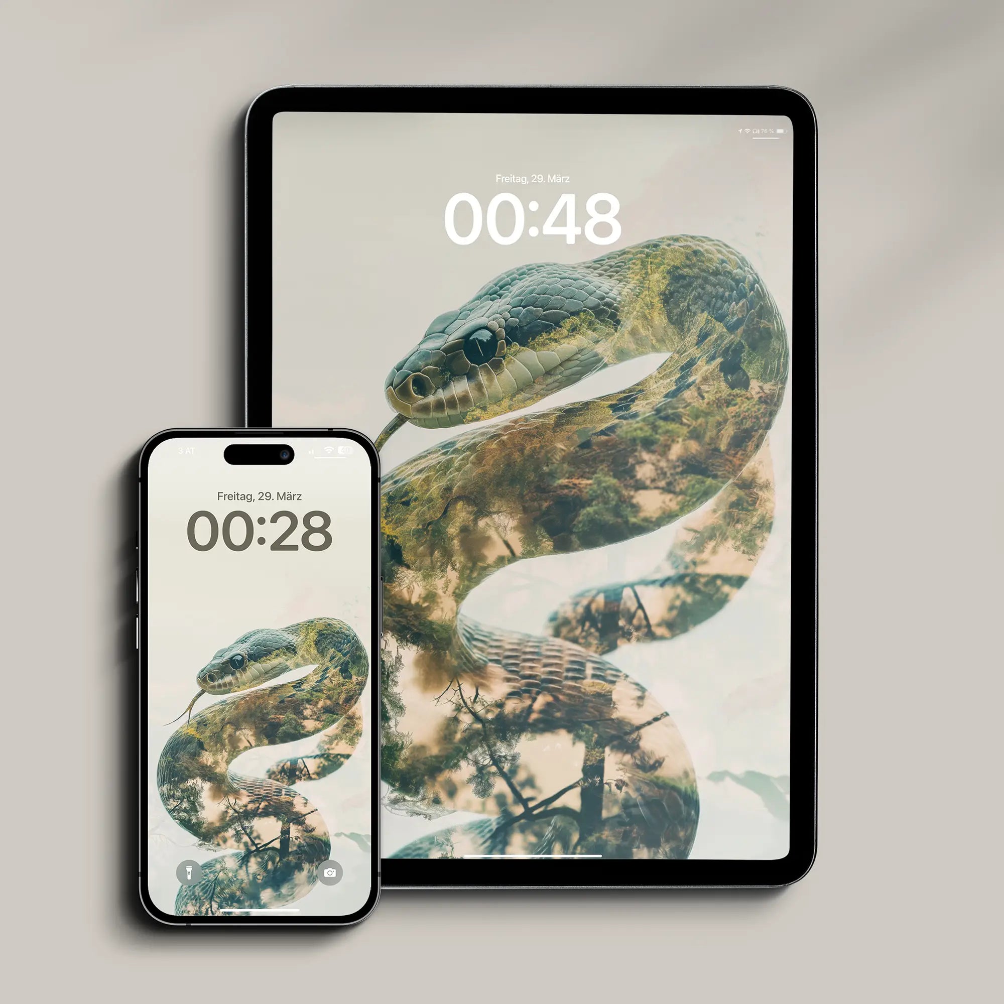 Doppelbelichtungen Hintergrundbilder Volume 3