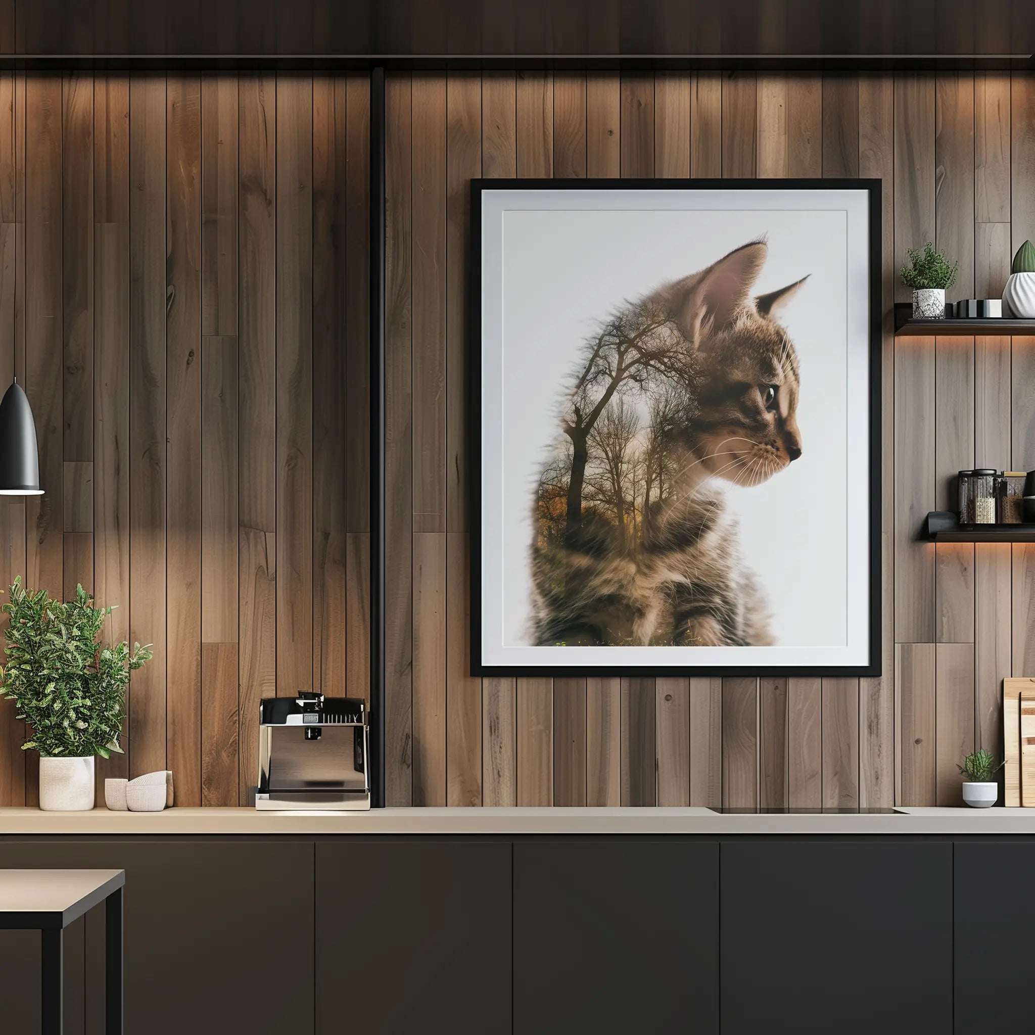 Double exposure kitten 3