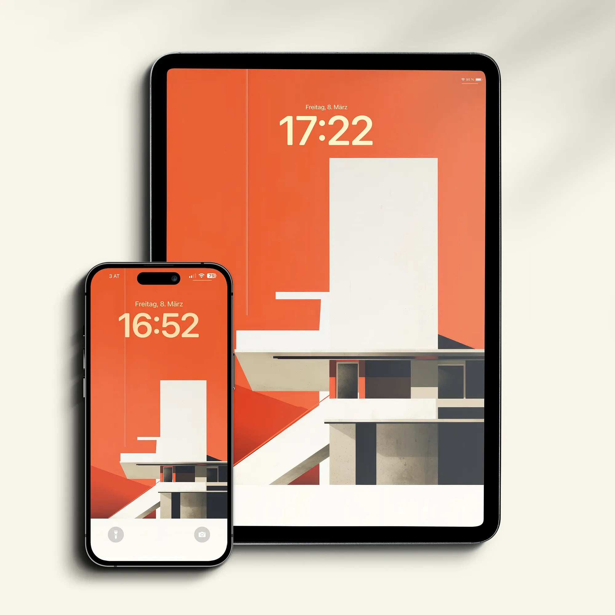 Mid-Century-Modern-Architektur Hintergrundbilder