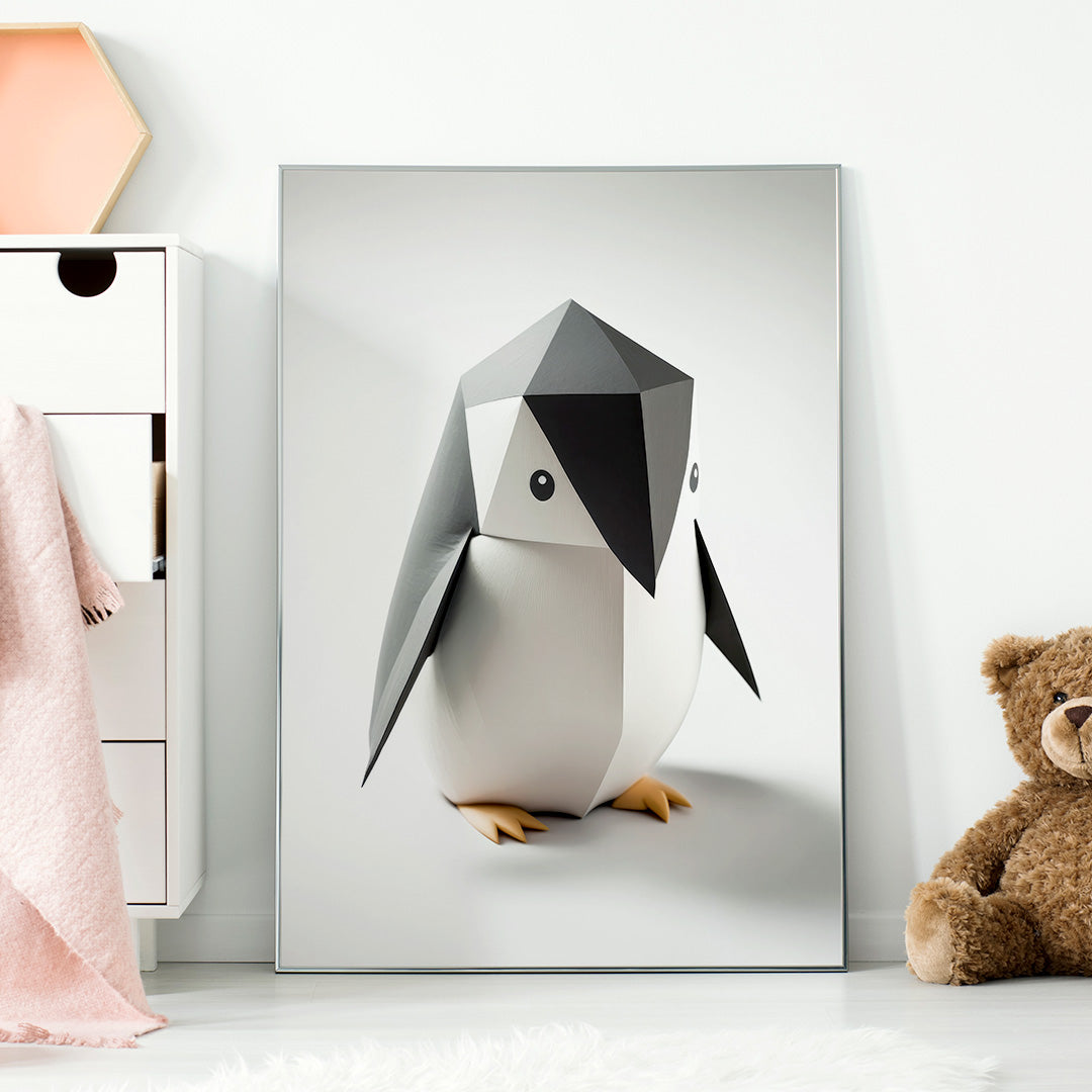 Origami Tierbabys - 9 druckbare Bildvorlagen