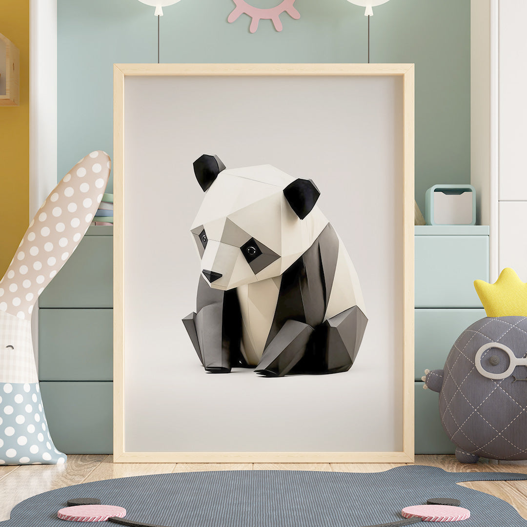 Origami Tierbabys - 9 druckbare Bildvorlagen