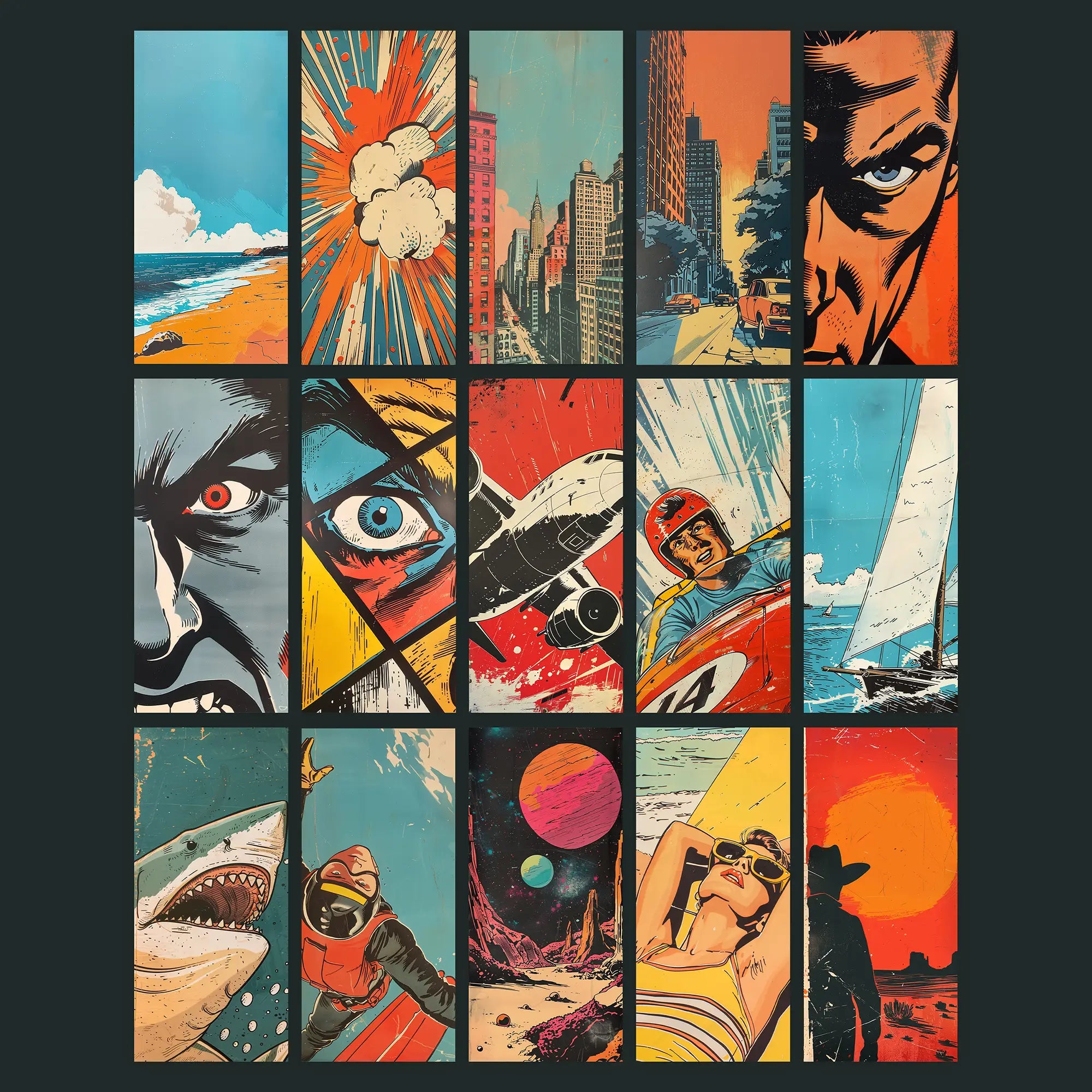 Comic Hintergrundbilder Volume 1
