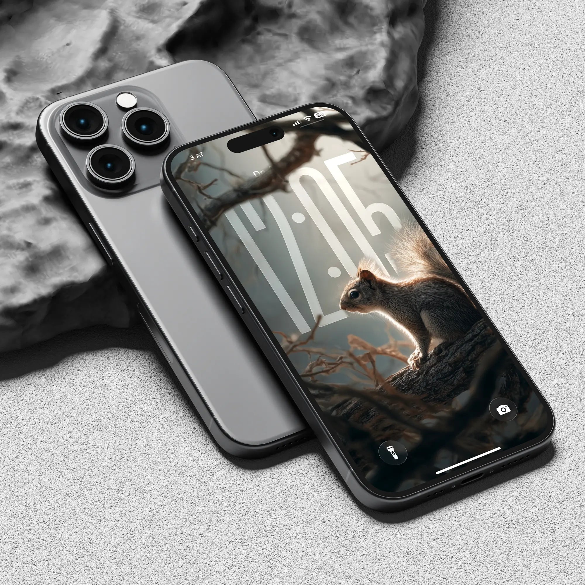Fond d'écran animal 3D pour iPhone