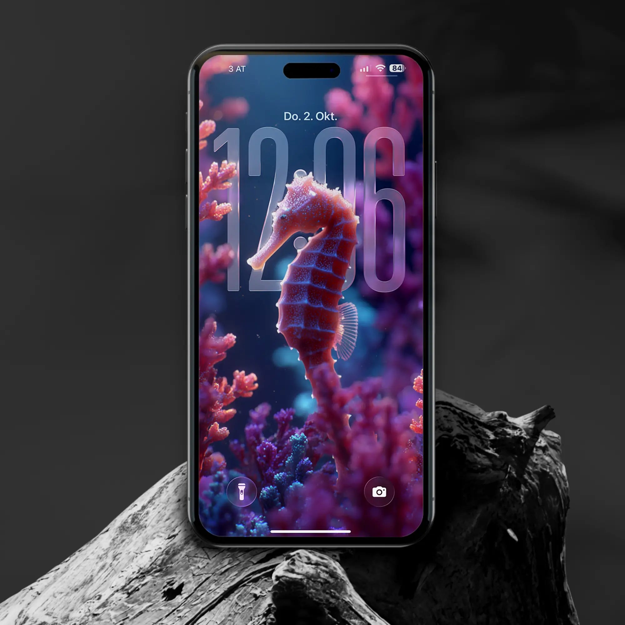 Fond d'écran animal 3D pour iPhone