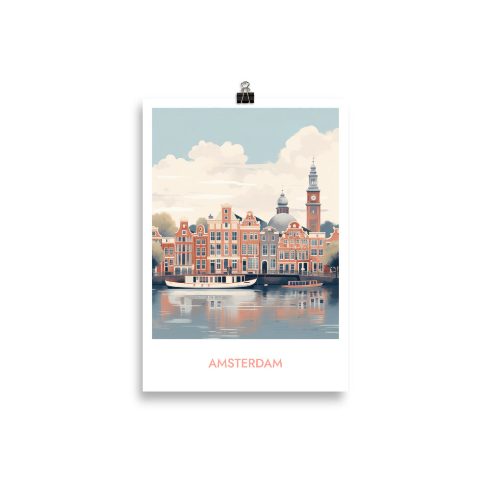 Amsterdam - mit Schrift