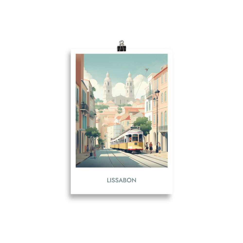 Lissabon - mit Schrift