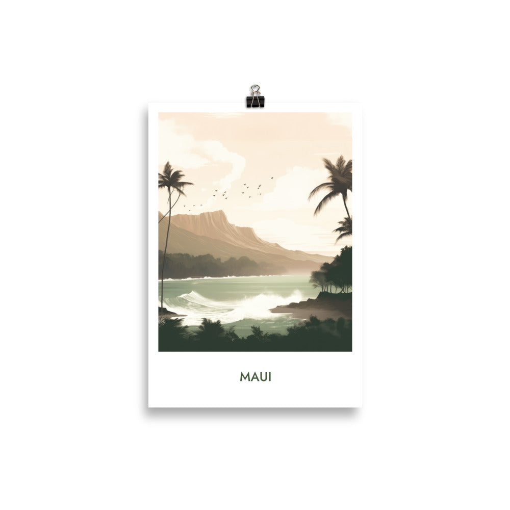 Maui - mit Schrift