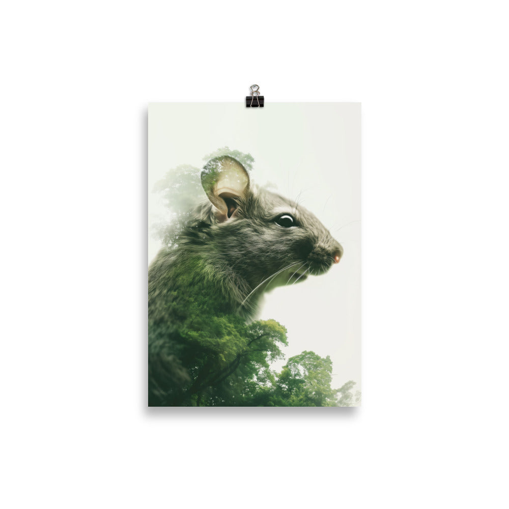 Double exposure mouse