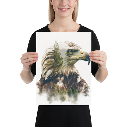 Double exposure eagle 2