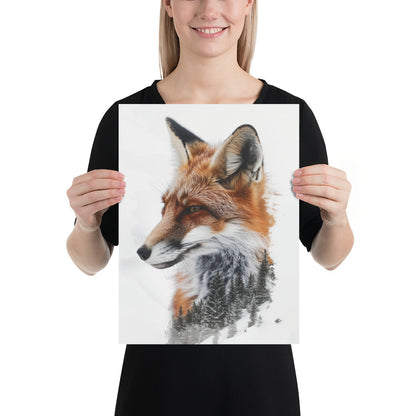 Double exposure fox 3