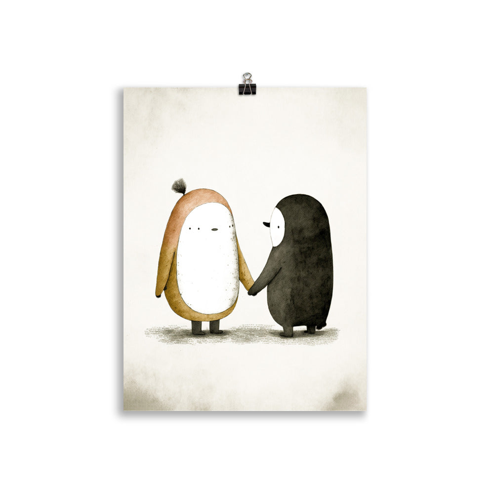 Ensemble de pingouins