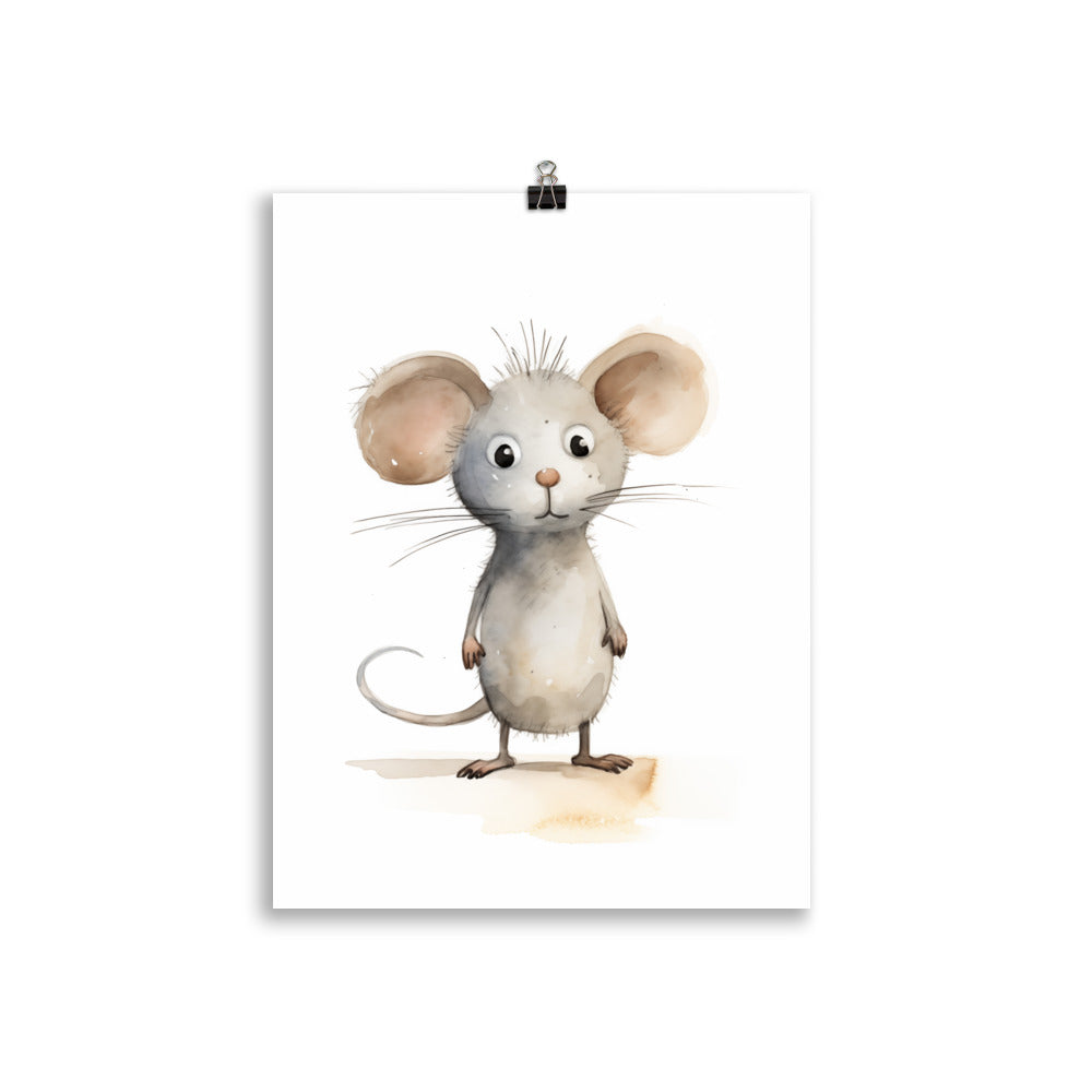 Neugierige Maus