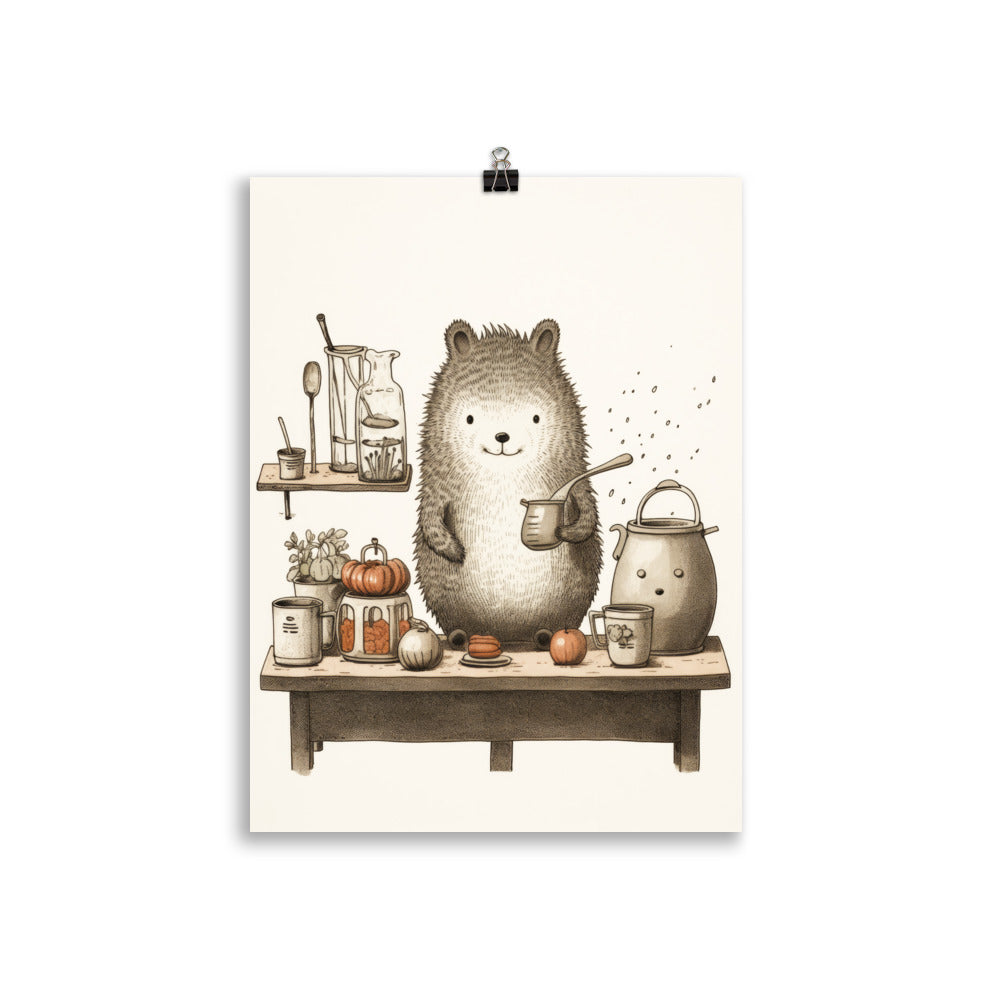 kitchen bear