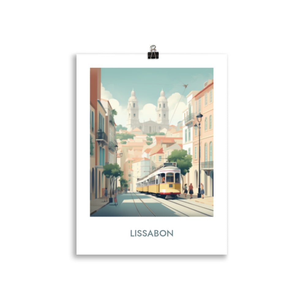 Lissabon - mit Schrift