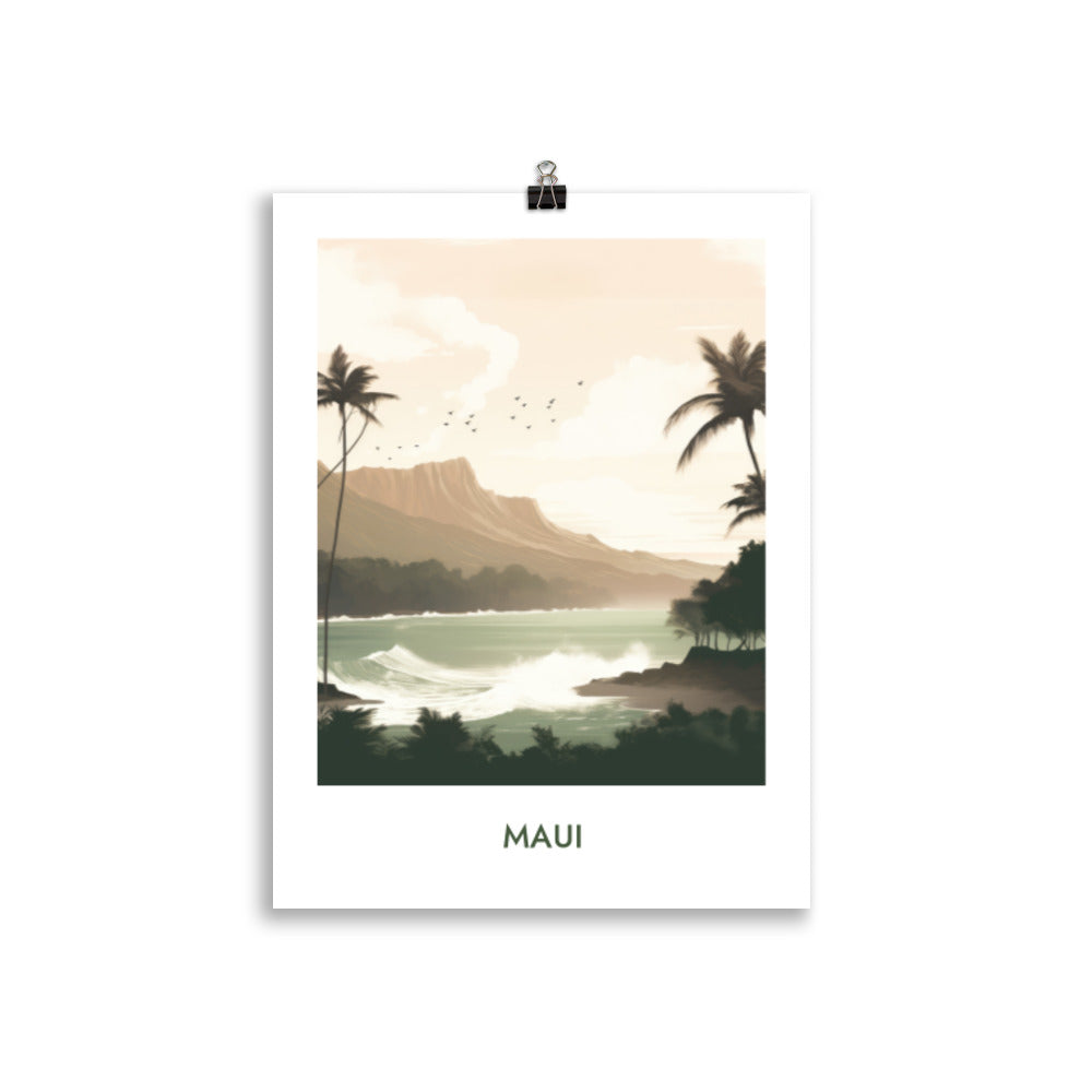 Maui - mit Schrift