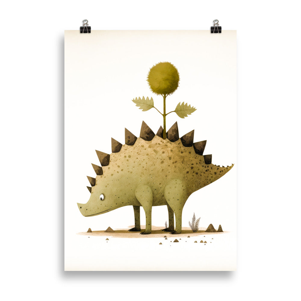 neugieriger Stegosaurus