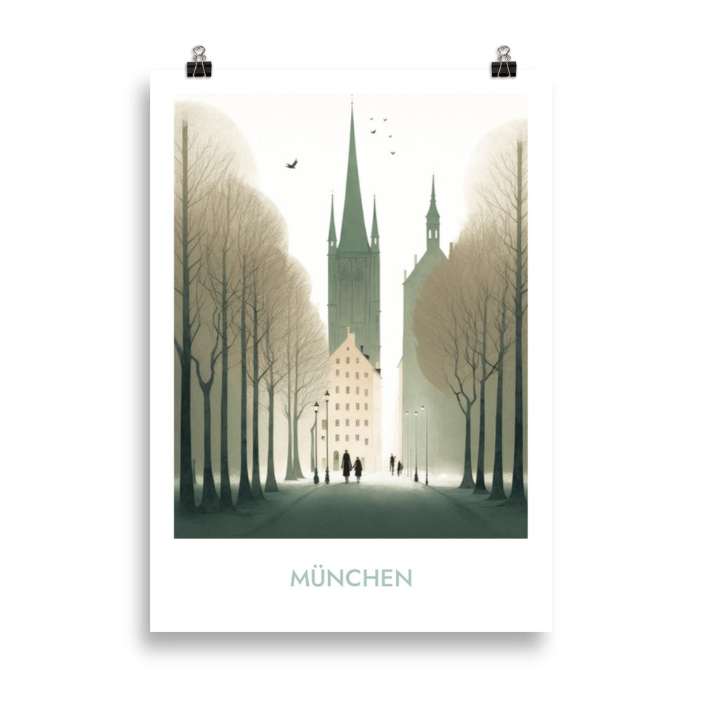 Munich - avec écriture