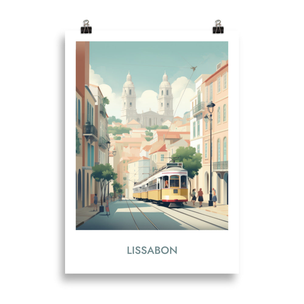 Lissabon - mit Schrift